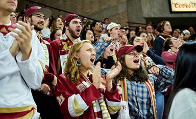 Homecoming hockey